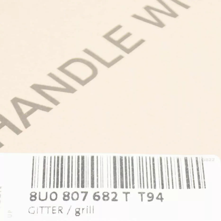 NEW AUDI Q3 8U FRONT BUMPER RIGHT SIDE GRILLE 8U0807682TT94