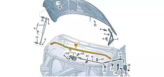 NEW VOLKSWAGEN TRANSPORTER T6 SEPARATOR PLATE GASKET 7H0823737D ORIGINAL