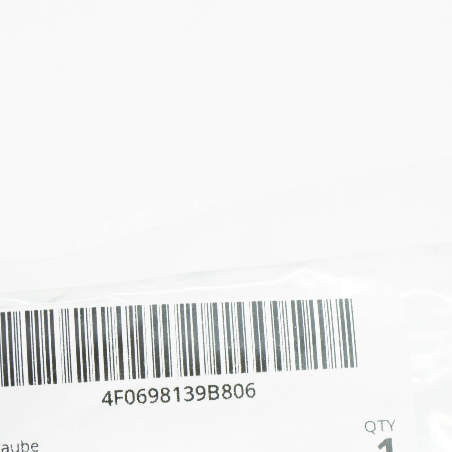 NEW AUDI A4 B7 WHEEL BOLT 4F0698139B806 ORIGINAL