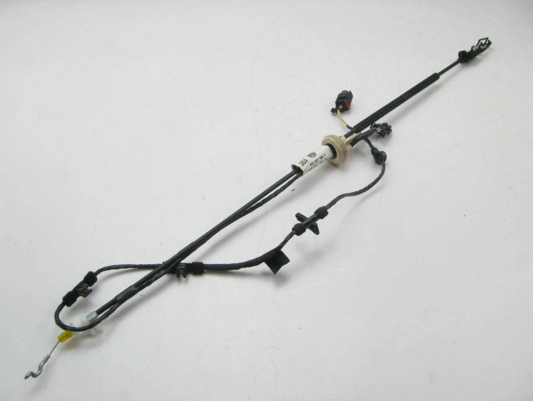 new vw golf vi 5k mk6 front right door release cable 5k3837086a original