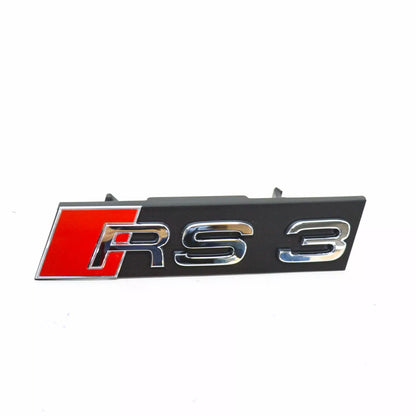 NEW AUDI RS3 8V FRONT RADIATOR GRILLE EMBLEM BADGE 8V48537362ZZ
