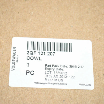 NEW VOLKSWAGEN ATLAS ENGINE COOLING FAN SHROUD 3QF121207