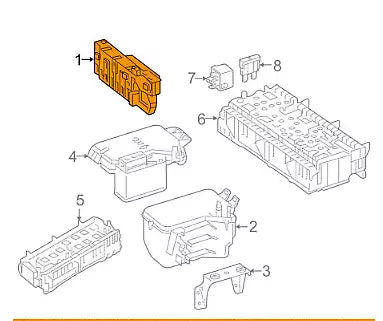 NEW MERCEDES BENZ VITO W447 FUSE BOX A4475404326