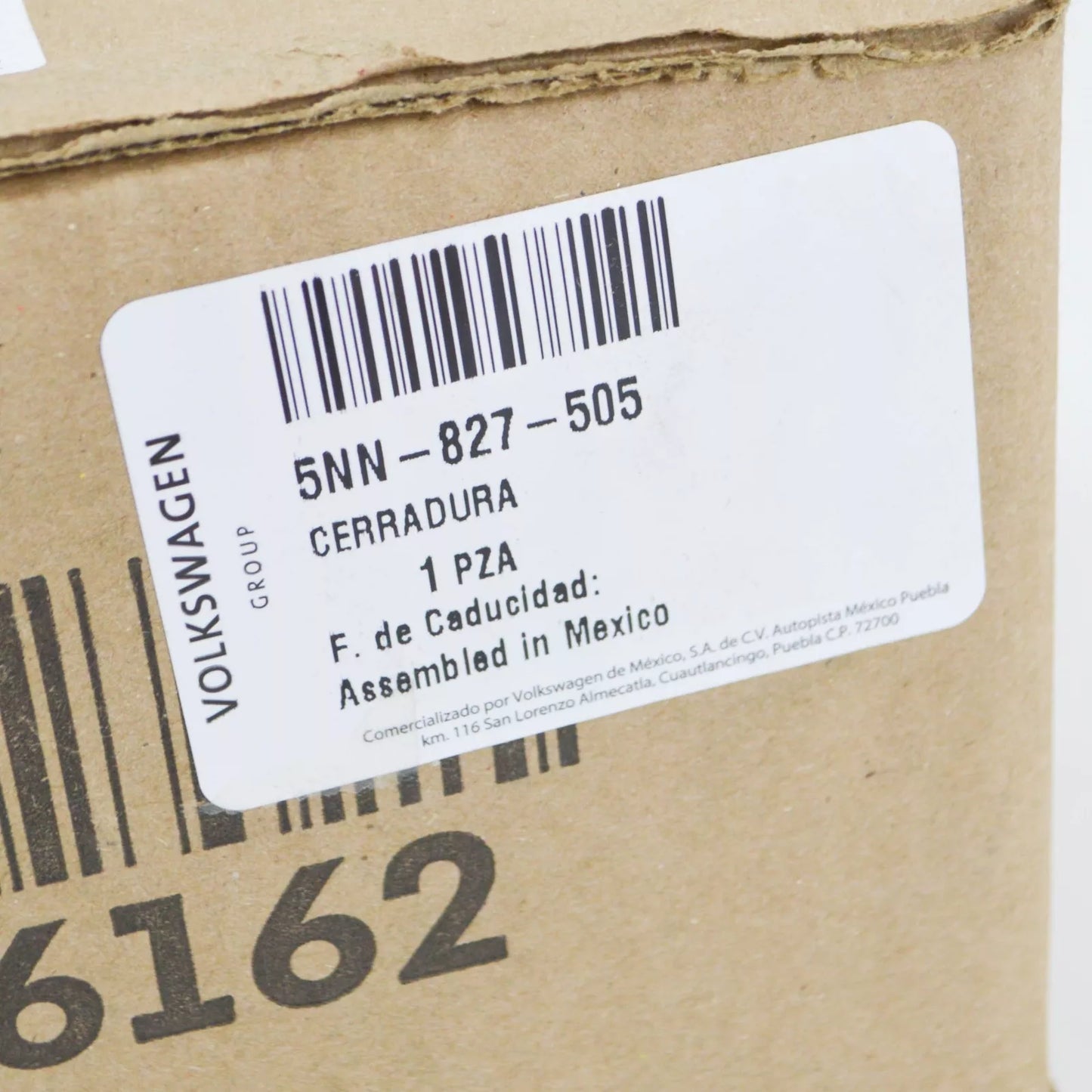 NEW VOLKSWAGEN TIGUAN AD MK2 REAR TAILGATE LOCK 5NN827505 ORIGINAL