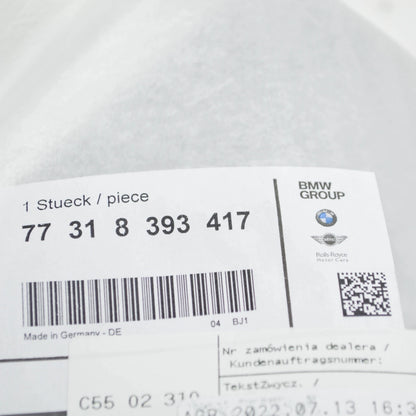 NEW BMW K61 K 1600 BAGGER LEFT COVER FRAME UPPER SECTION 77318393417 ORIGINAL