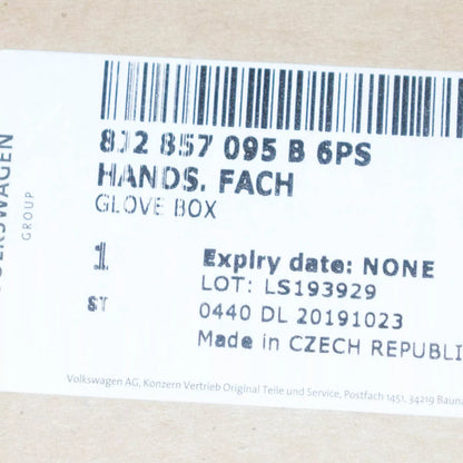 NEW AUDI TT 8J3 INTERIOR GLOVE BOX COMPARTMENT RHD 8J2857095B 6PS