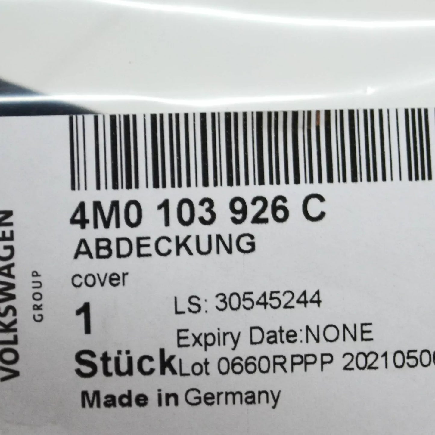 NEW AUDI Q8 FRONT ENGINE RIGHT BAY COVER 4M0103926C