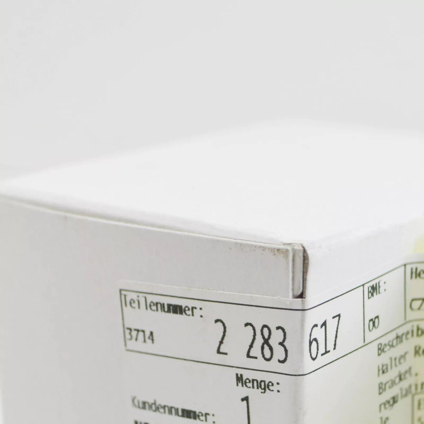 NEW BMW 3 E93 LEFT HEADLIGHT REGULATING ROD BRACKET 37142283617 2283617 ORIGINAL