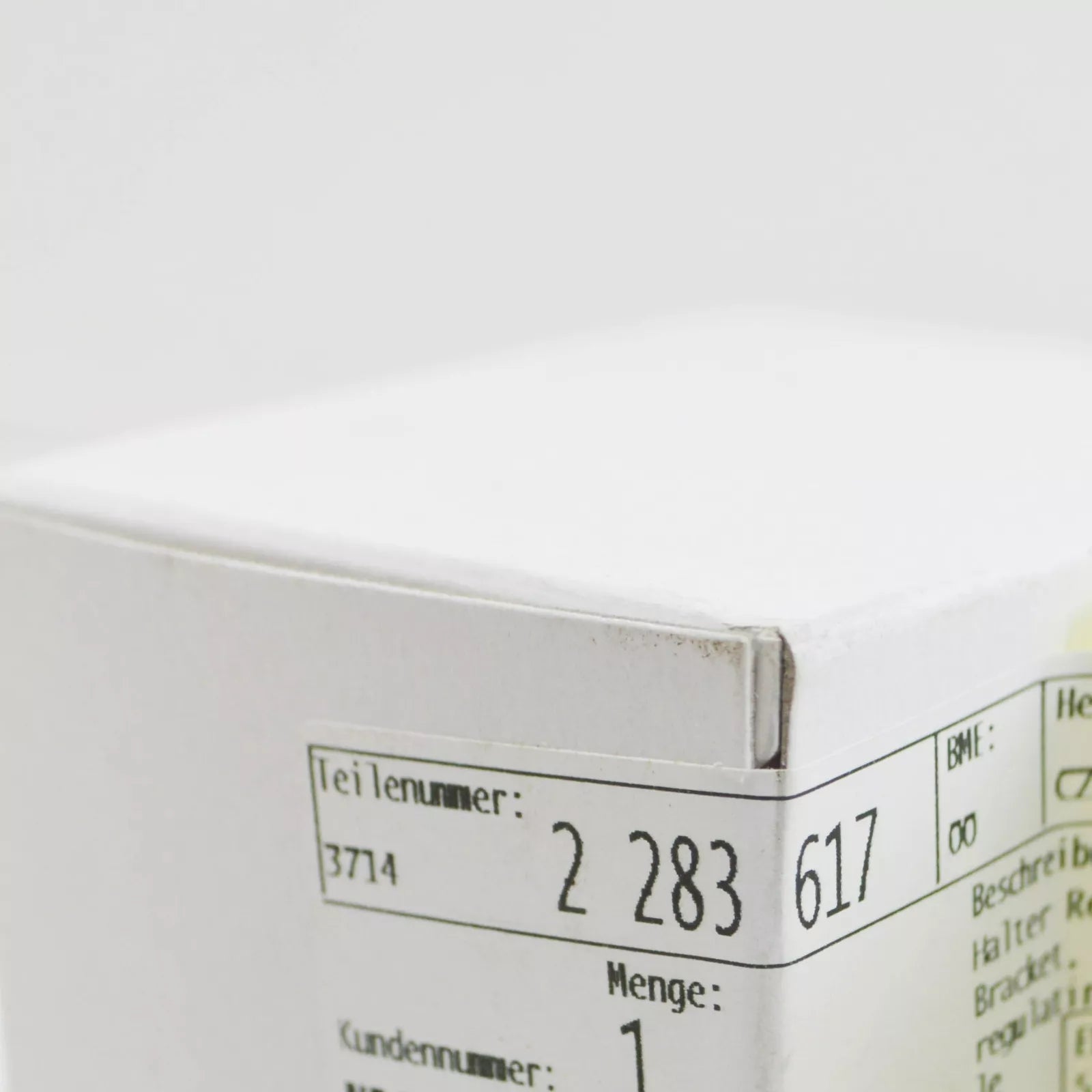 NEW BMW 3 E93 LEFT HEADLIGHT REGULATING ROD BRACKET 37142283617 2283617 ORIGINAL