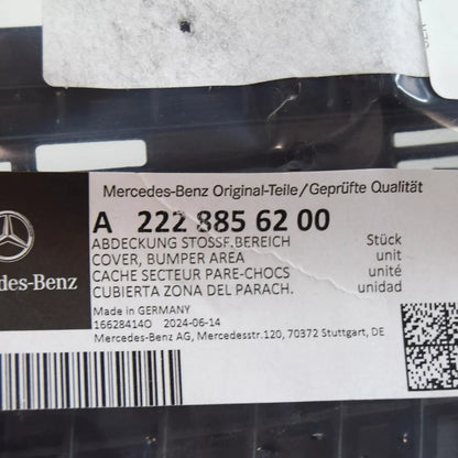 NEW MERCEDES-BENZ S W222 FRONT BUMPER RIGHT OUTER GRILLE A2228856200 ORIGINAL