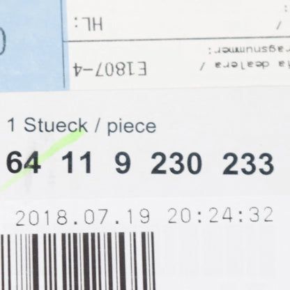 NEW BMW X6 E72 AUXILIARY WATER PUMP  64119230233 9230233 4.4I ORIGINAL