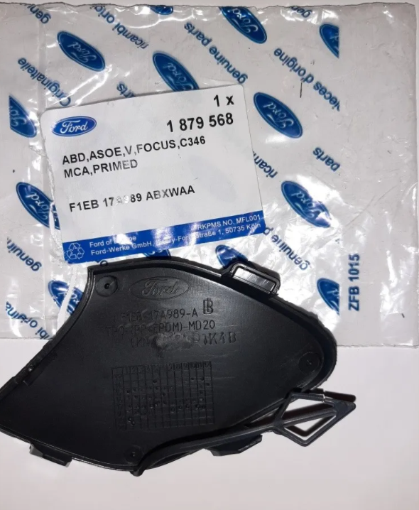 new ford focus mk3 c346 front bumper tow eye cover 1879568 original
