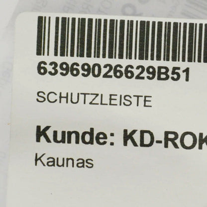 NEW MB VITO W639 REAR RIGHT DOOR MOLDING TRIM A63969026629B51