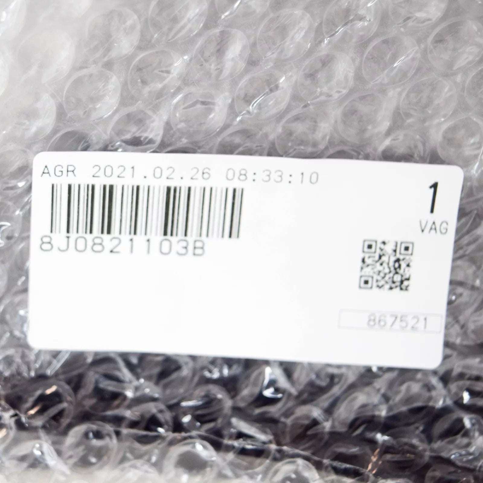 NEW AUDI TT 8J FRONT LEFT FENDER 8J0821103B ORIGINAL