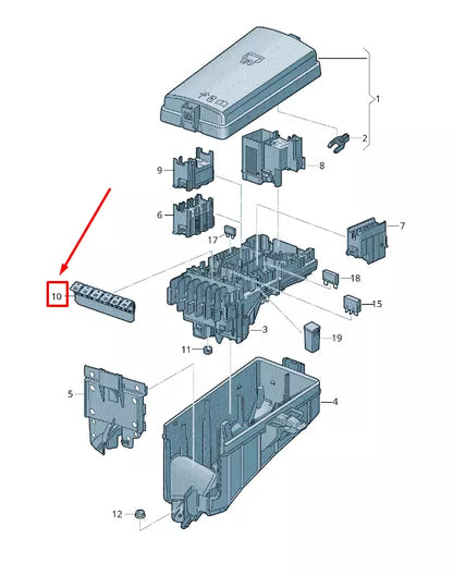 NEW AUDI RS3 MULTI-PURPOSE FUSE 5Q0937629A