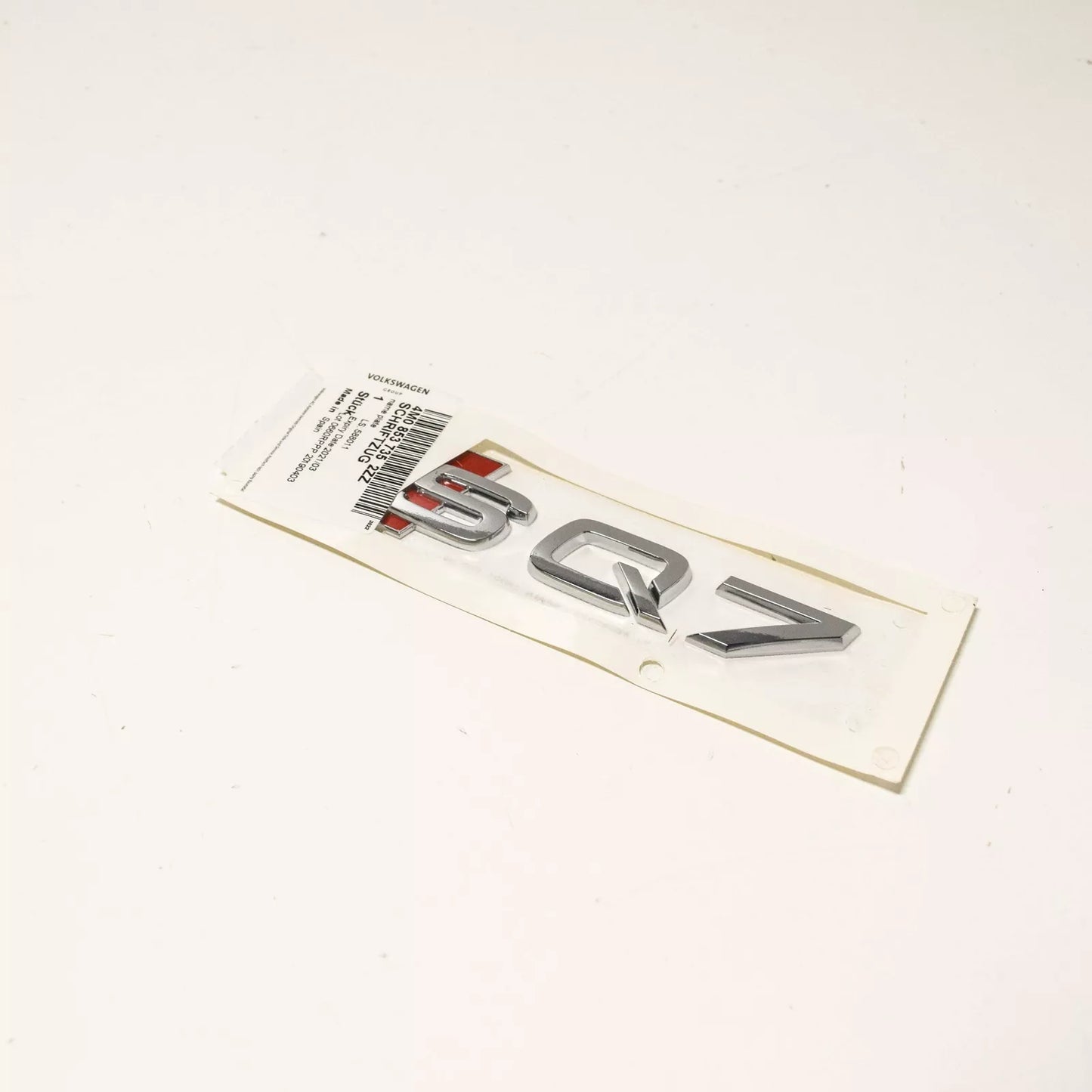 NEW AUDI Q7 4M REAR TAILGATE BOOT EMBLEM BADGE 4M08537352ZZ ORIGINAL