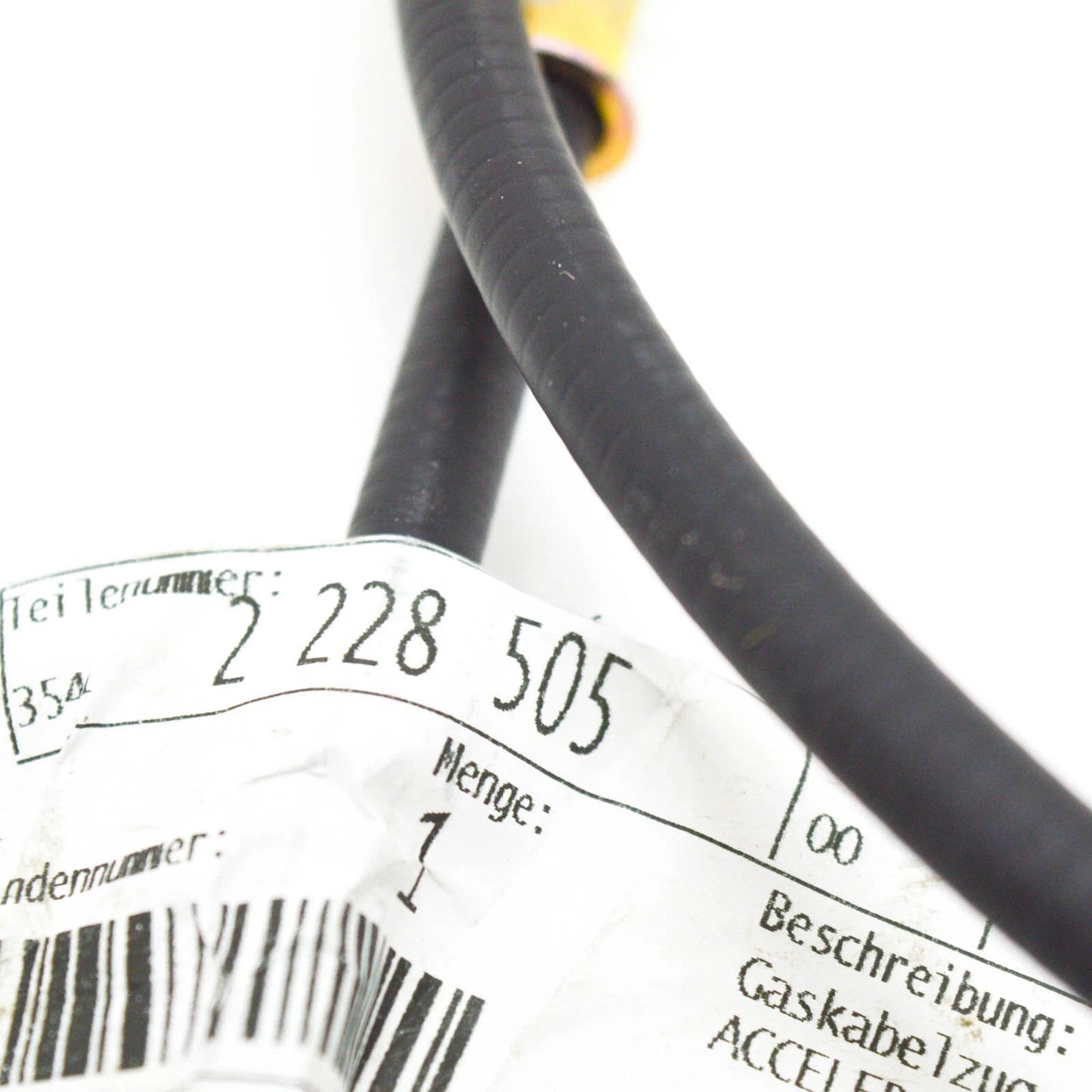 NEW BMW 3 E36 M3 3.0I ACCELERATOR CABLE RHD 35412228505 ORIGINAL