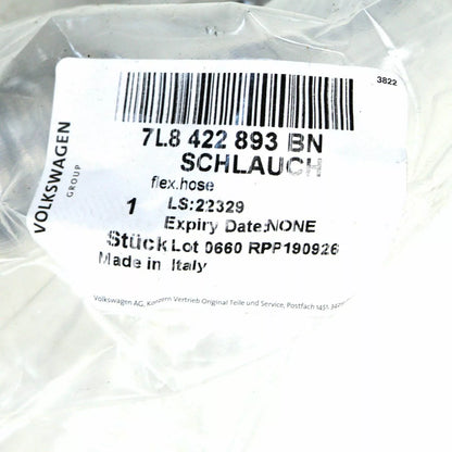 NEW AUDI Q7 4L PRESSURE EXPANSION PUMP HOSE LHD 7L8422893BN 2015 ORIGINAL