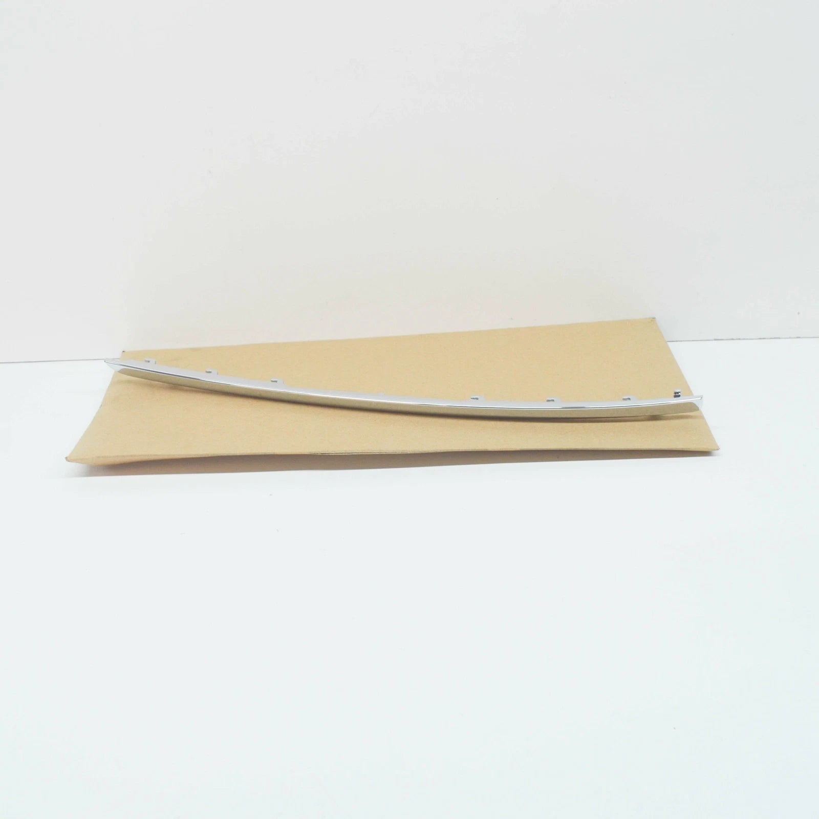 NEW AUDI A8 D3 FRONT BUMPER RIGHT CHROME MOLDING TRIM 4E0807244AA2ZZ