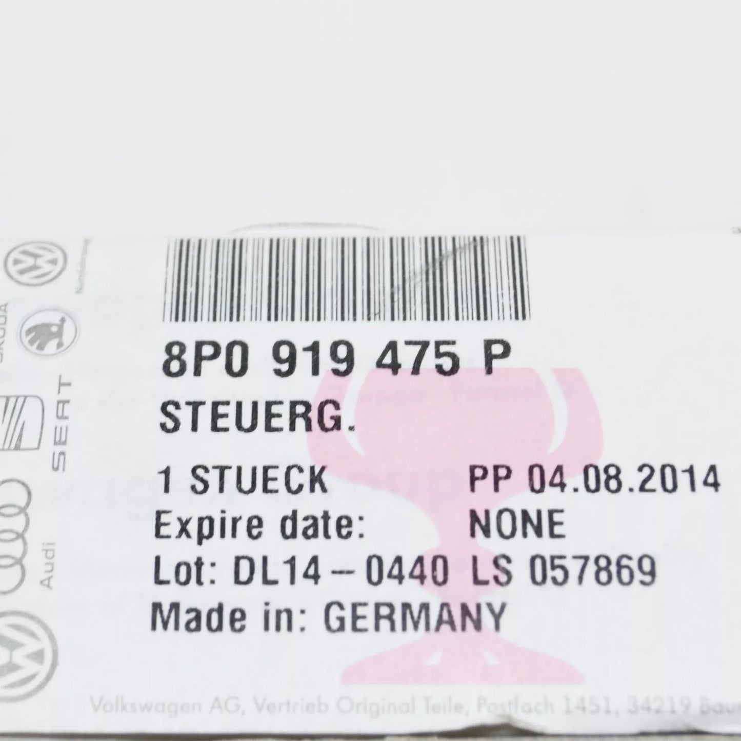 NEW AUDI A3 SPORTBACK 8P PARKING AID CONTROL UNIT 8P0919475P ORIGINAL