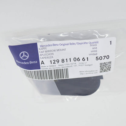 NEW MERCEDES-BENZ SL R129 RIGHT SUN VISOR MOUNT CAP A12981106615070 ORIGINAL
