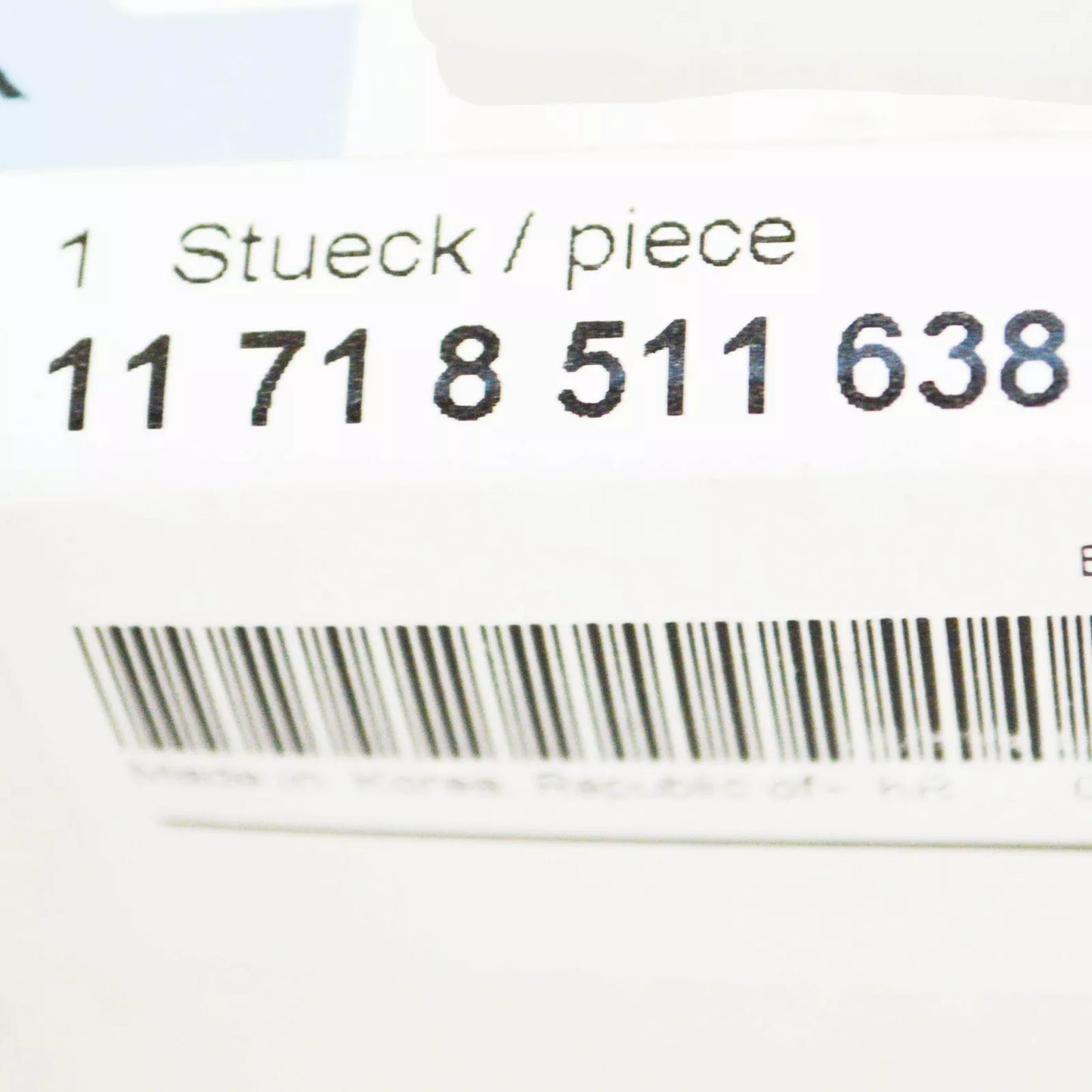 NEW BMW X5 F15 VACUUM CAPSULE WITH RETURN SPRING 11718511638 8511638 ORIGINAL