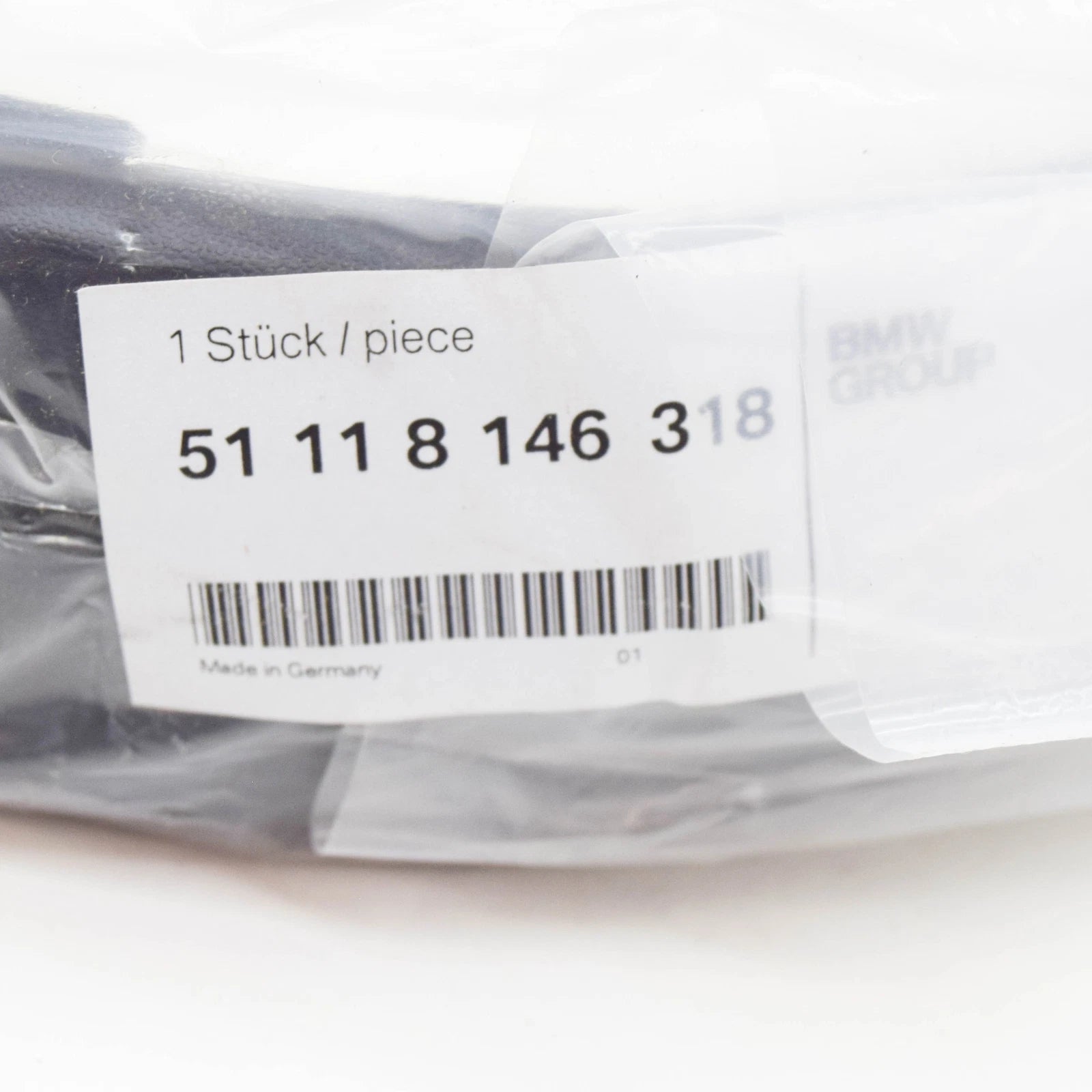 NEW BMW 3 E36 FRONT RIGHT BUMPER IMPACT STRIP 51118146318 8146318 ORIGINAL