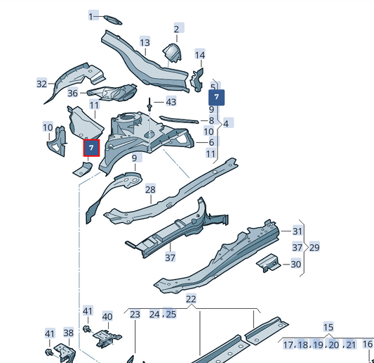 NEW AUDI RS4 AVANT B9 FRONT RIGHT SUSPENSION STRUT 8W0802452 ORIGINAL