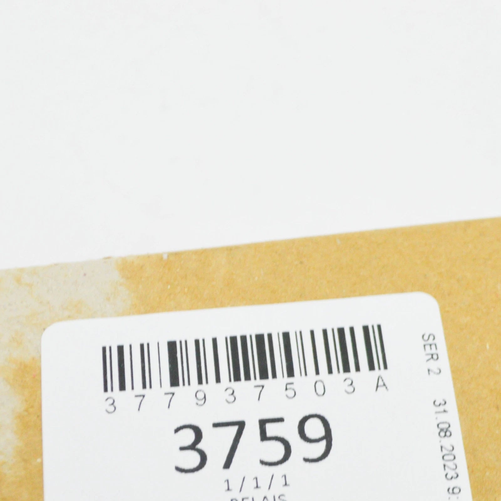 NEW VW FOX 5Z RADIATOR FAN RELAY 377937503A ORIGINAL