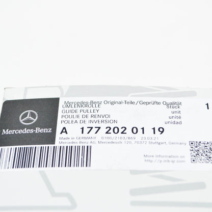 NEW MERCEDES BENZ AMG GLC X253 SERPENTINE BELT IDLER PULLEY A1772020119 ORIGINAL