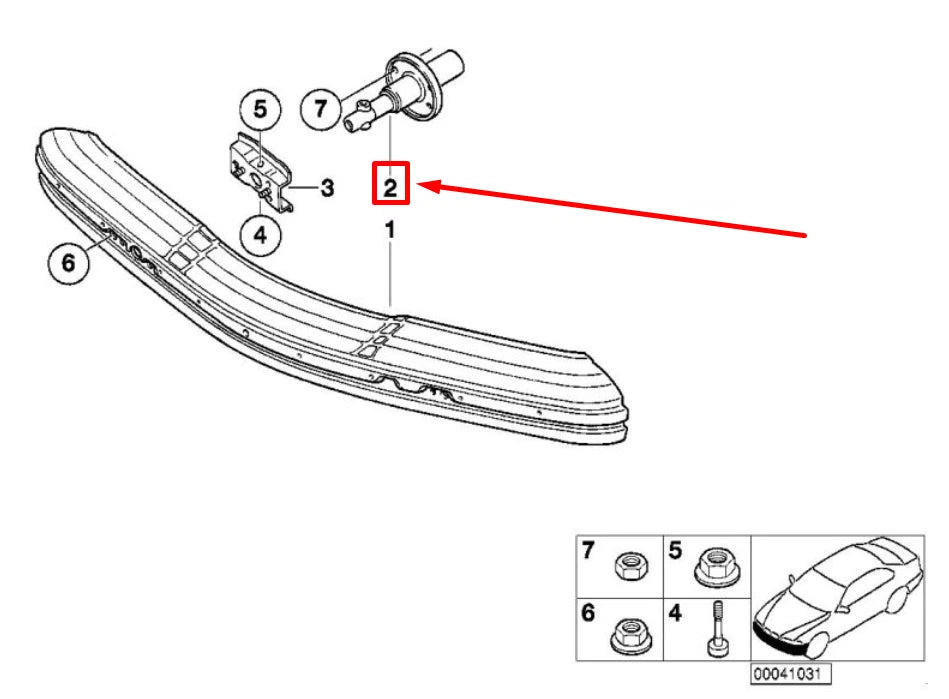 NEW BMW 3 COMPACT E36 FRONT RIGHT SHOCK ABSORBER 51118176272 8176272 ORIGINAL