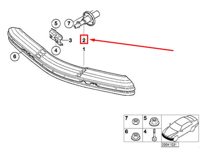 NEW BMW 3 COMPACT E36 FRONT RIGHT SHOCK ABSORBER 51118176272 8176272 ORIGINAL