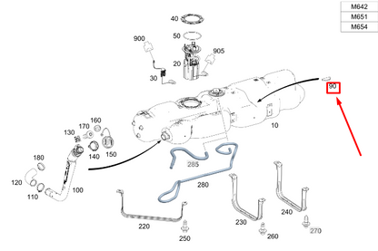 new listingmercedes-benz sprinter 907 fuel tank insulation mat a9074712400