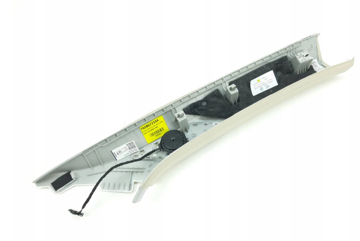 NEW VW TOUAREG CR MK3 LEFT A PILLAR UPPER TRIM 760867233A3FL ORIGINAL