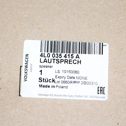 NEW AUDI Q7 4L FRONT DOOR MID-RANGE BASS SPEAKER 4L0035415A