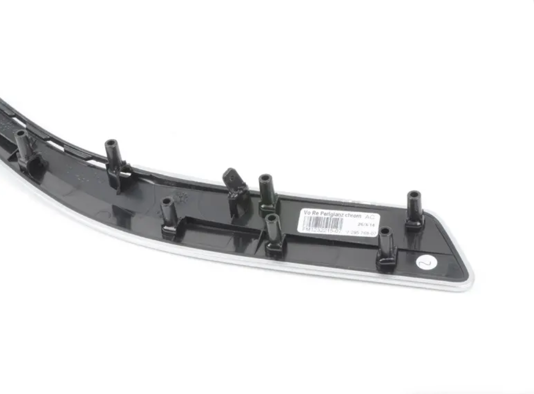 new bmw 4 coupe f32, f82 front right accent strip 51417389534 7389534 original