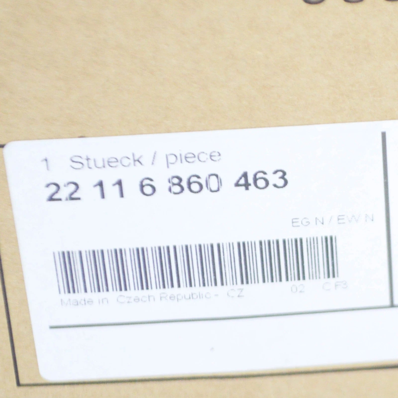 NEW BMW 5 G30 LEFT ENGINE MOUNT 22116860463 ORIGINAL