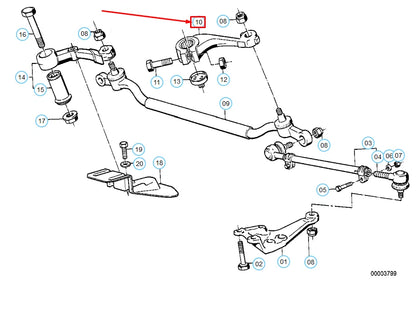 NEW BMW 5 E34 STEERING LINKAGE DROP ARM 32211137467 1137467 ORIGINAL