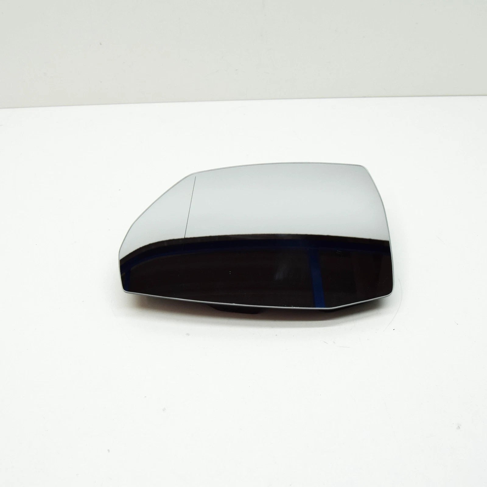 NEW AUDI Q7 4M FRONT LEFT DOOR MIRROR GLASS 4M0857535B ORIGINAL