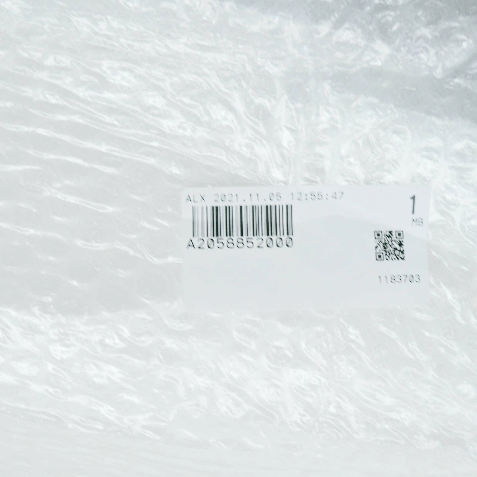 NEW MB C W205 FRONT BUMPER LOWER RIGHT CHROME LIP A2058852000