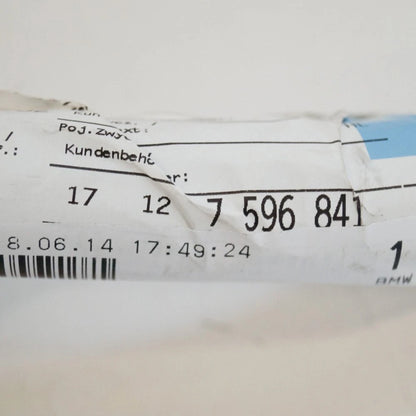 NEW BMW 3 F30 COOLANT HOSE 17127596841 7596841 ORIGINAL