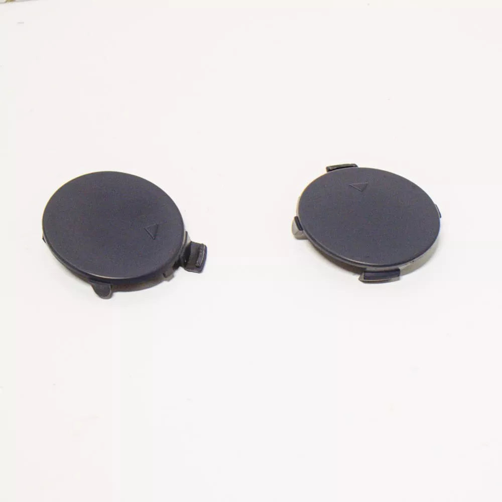 NEW BMW X5 E70 REAR BUMPER TOW EYE CAP KIT 51127206865 ORIGINAL