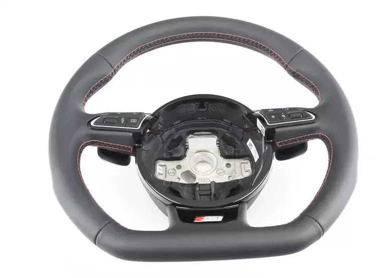 NEW AUDI A3 S3 8V MULTIFUNCTION STEERING WHEEL 8V0419091ABIWG ORIGINAL