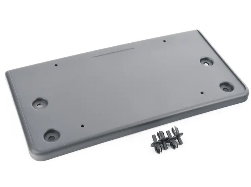 NEW VW JETTA A6 MK6 FRONT BUMPER LICENSE PLATE HOLDER 5C6807285C9B9 ORIGINAL