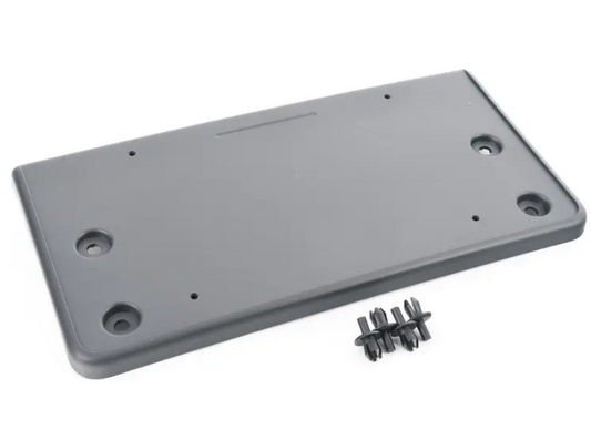 NEW VW JETTA A6 MK6 FRONT BUMPER LICENSE PLATE HOLDER 5C6807285C9B9 ORIGINAL