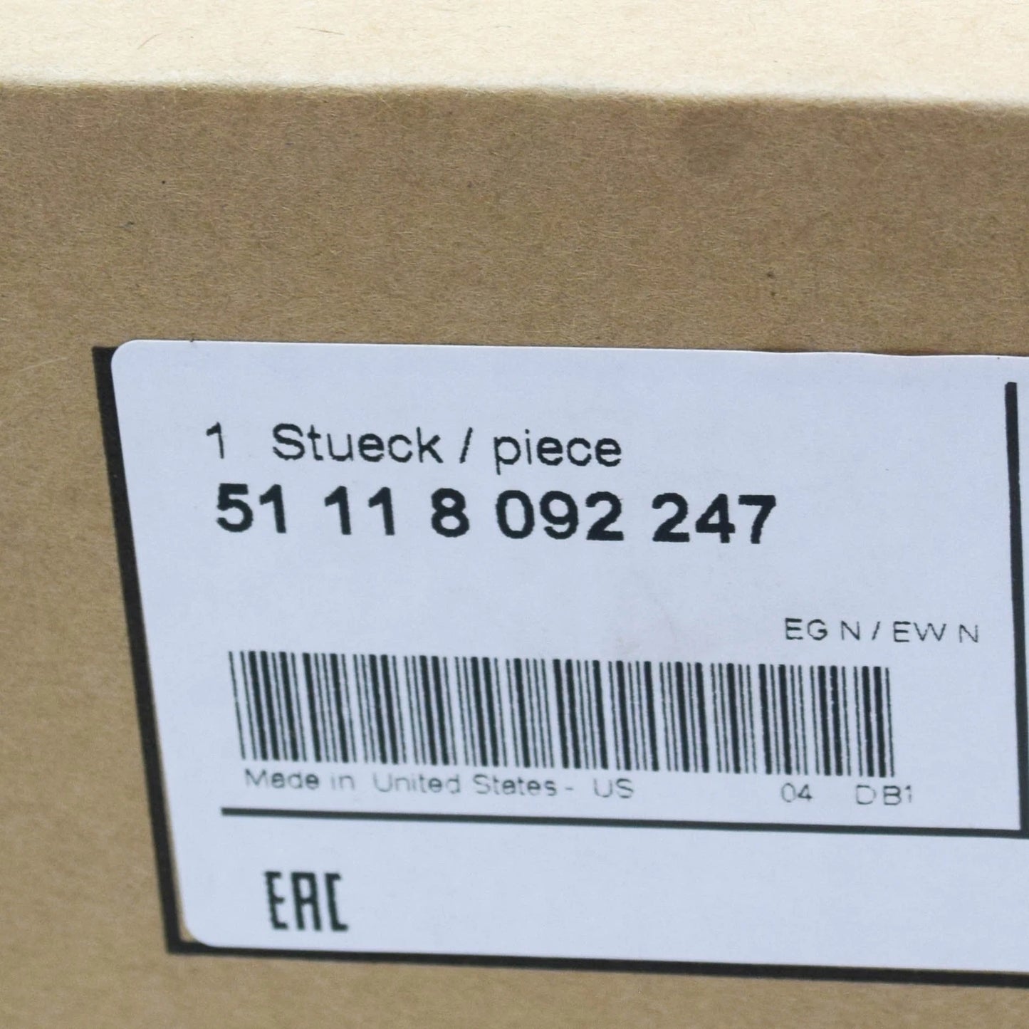 NEW BMW X6 G06 FRONT LEFT SIDE M GRILLE TRIM 51118092247 8092247 ORIGINAL