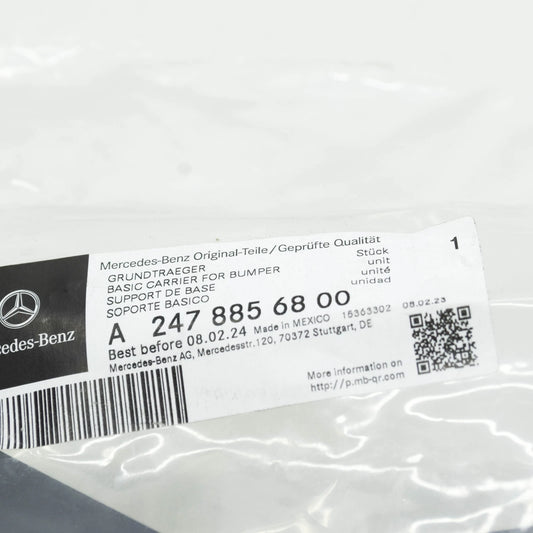 NEW MB GLB X247 FRONT UPPER RIGHT BUMPER FACE BAR CARRIER A2478856800 ORIGINAL