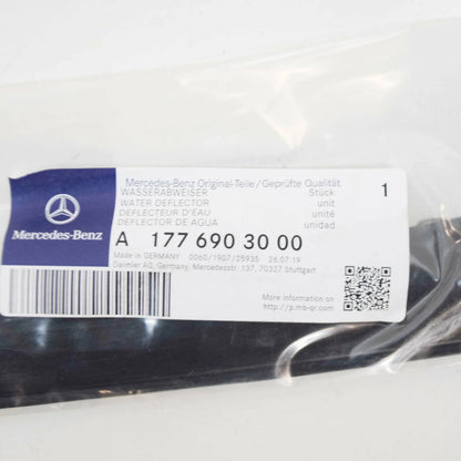 NEW MB A W177 FRONT WINDSHIELD RIGHT SIDE WATER DEFLECTOR A1776903000