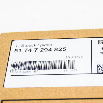 NEW BMW 4 F32 LEFT WING FENDER GRILLE TRIM 51747294825 7294825 2015 ORIGINAL