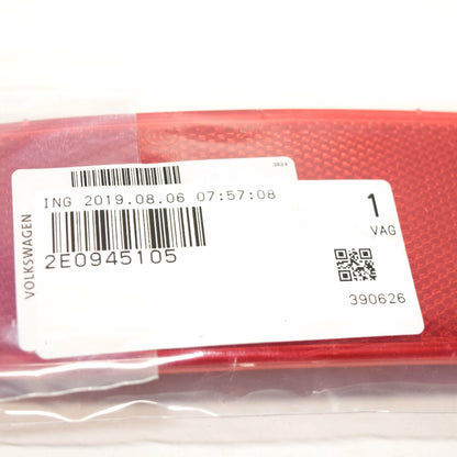 NEW VOLKSWAGEN CRAFTER 2E REAR BUMPER LEFT SIDE REFLECTOR 2E0945105 ORIGINAL